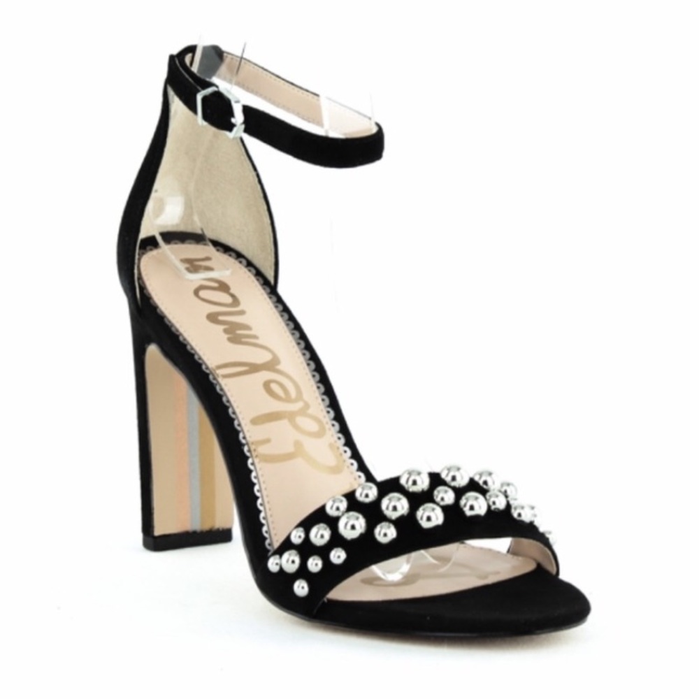 Sam Edelman Studded Suede Heels Sz 6.5
